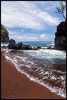 Red Sand Beach, Hana. Maui, Hawaii, USA ( color)
