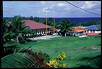 Village of Fitiuta. American Samoa (color)