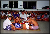 Tatau rite , Aua. Tutuila, American Samoa ( color)