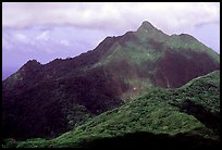 Matafao Peak. Pago Pago, Tutuila, American Samoa ( color)
