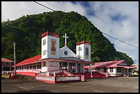 Church, Fagaitua. Tutuila, American Samoa ( color)