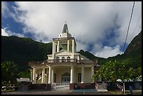 Church, Aua. Pago Pago, Tutuila, American Samoa ( color)