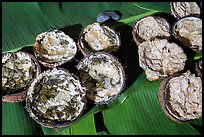 Traditional Samoan food, Tisa Barefoot Bar. Tutuila, American Samoa ( color)