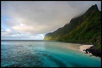 Olosega Island from Asaga Strait. American Samoa ( color)