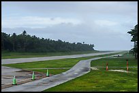 Ofu airstrip, Ofu Island. American Samoa ( color)