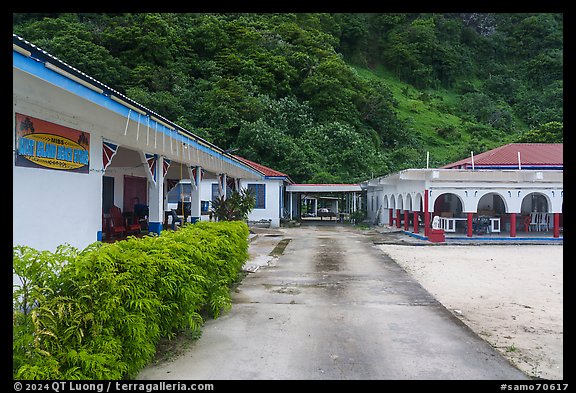 Village Store, Olosega. American Samoa (color)