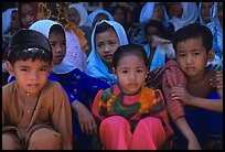 Children of muslim ethnicity. Phnom Penh, Cambodia ( color)