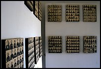 Pictures of executed prisoners, Tuol Sleng Genocide Museum. Phnom Penh, Cambodia ( color)