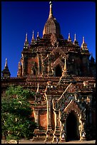 Htilominlo Pahto. Bagan, Myanmar ( color)
