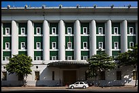 Administrative colonial-area building. Yangon, Myanmar ( color)