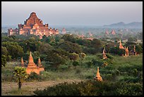 View from Shwesandaw. Bagan, Myanmar ( color)