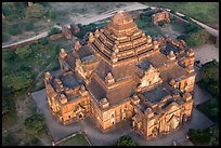 Aerial view of Dahmmayan Temple. Bagan, Myanmar ( color)