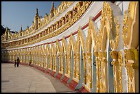 U Min Thonze pagoda, Sagaing. Myanmar ( color)