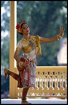 Traditional dancer. Bangkok, Thailand ( color)