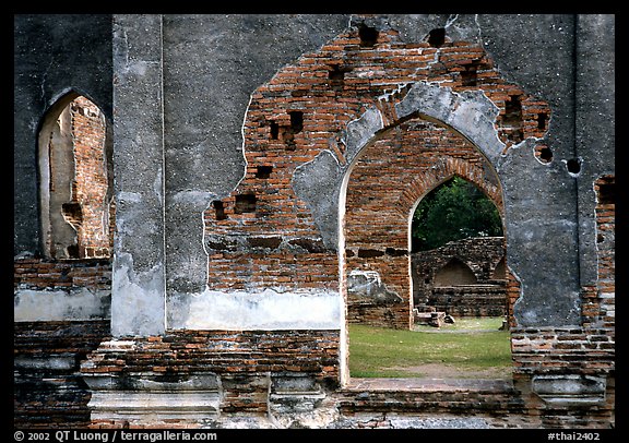Ruins of the King Narai's palace. Lopburi, Thailand