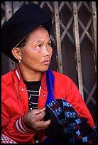 Tribeswoman. Chiang Rai, Thailand ( color)