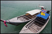 Two boats, Ao Nammao. Krabi Province, Thailand ( color)