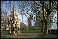Buxton Memorial Fountain in the Victoria Tower Gardens. London, England, United Kingdom ( color)