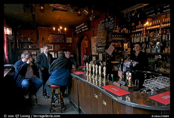 Inside the pub The Grenadier. London, England, United Kingdom