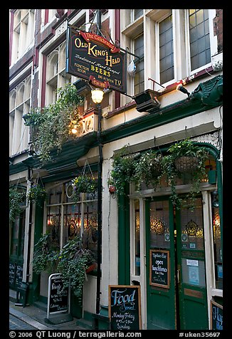 Pub Old King Head. London, England, United Kingdom