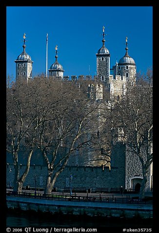 Tower of London, morning. London, England, United Kingdom (color)