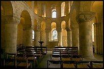 Norman-style chapel of St John the Evangelist, here the royal family worshipped, Tower of London. London, England, United Kingdom (color)