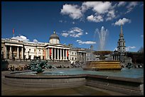 Trafalgar Square. London, England, United Kingdom (color)