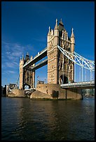Tower Bridge, early morning. London, England, United Kingdom ( color)