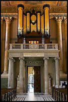 Organ in the chapel, Old Royal Naval College. Greenwich, London, England, United Kingdom ( color)