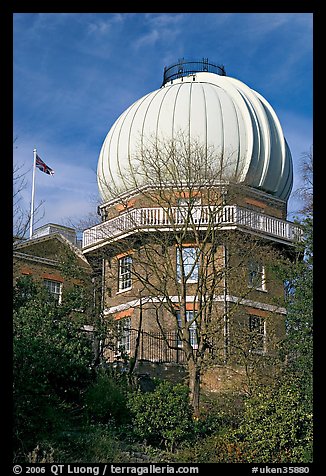Royal Greenwich Observatory. Greenwich, London, England, United Kingdom (color)