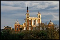 Flamsteed House designed by Christopher Wren, Royal Observatory. Greenwich, London, England, United Kingdom (color)
