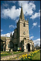 Church, Lacock. Wiltshire, England, United Kingdom (color)