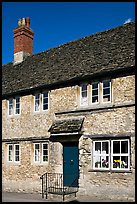 Medieval village stone house,  Lacock. Wiltshire, England, United Kingdom ( color)