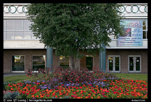 Alaska center for performing arts. Anchorage, Alaska, USA (color)