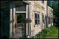 Weathered old hardware store. McCarthy, Alaska, USA (color)