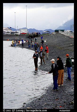 The Fishing Hole. Homer, Alaska, USA (color)