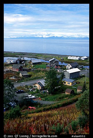 Old village. Ninilchik, Alaska, USA