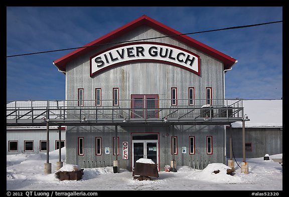 Silver Gulch, northernmost brewery. Fairbanks, Alaska, USA