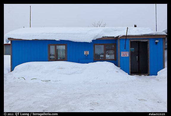 Post Office, Coldfoot. Alaska, USA
