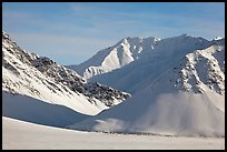 Arctic Mountains in winter. Alaska, USA