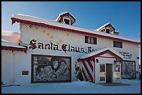 Santa Claus House facade. North Pole, Alaska, USA ( color)