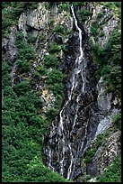 Waterfall. Alaska, USA ( color)