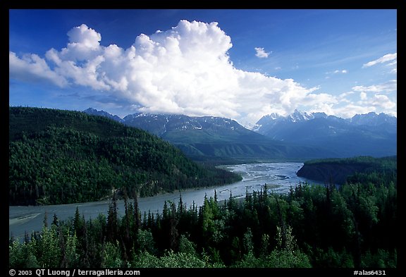 Matanuska River Valley. Alaska, USA