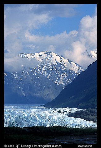 Matanuska Glacier. Alaska, USA (color)