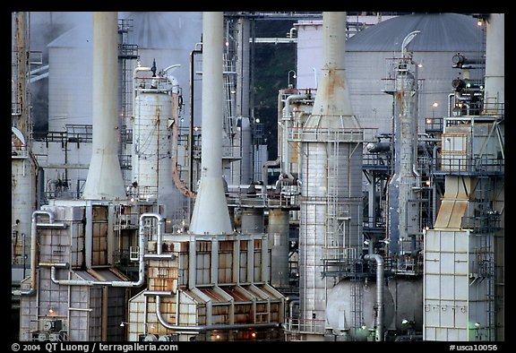 Rodeo San Francisco Refinery. San Pablo Bay, California, USA