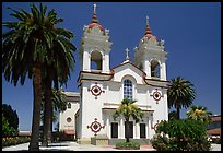 Portuguese Cathedral, mid-day. San Jose, California, USA (color)