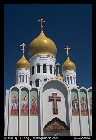 Holy Virgin Russian Cathedral. San Francisco, California, USA