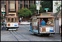 Cable car terminus. San Francisco, California, USA ( color)