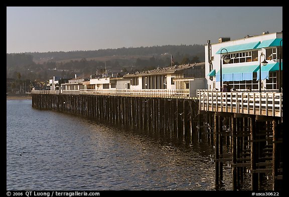 Santa Cruz Wharf. Santa Cruz, California, USA
