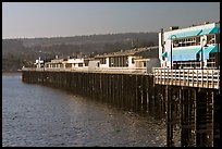 Santa Cruz Wharf. Santa Cruz, California, USA (color)